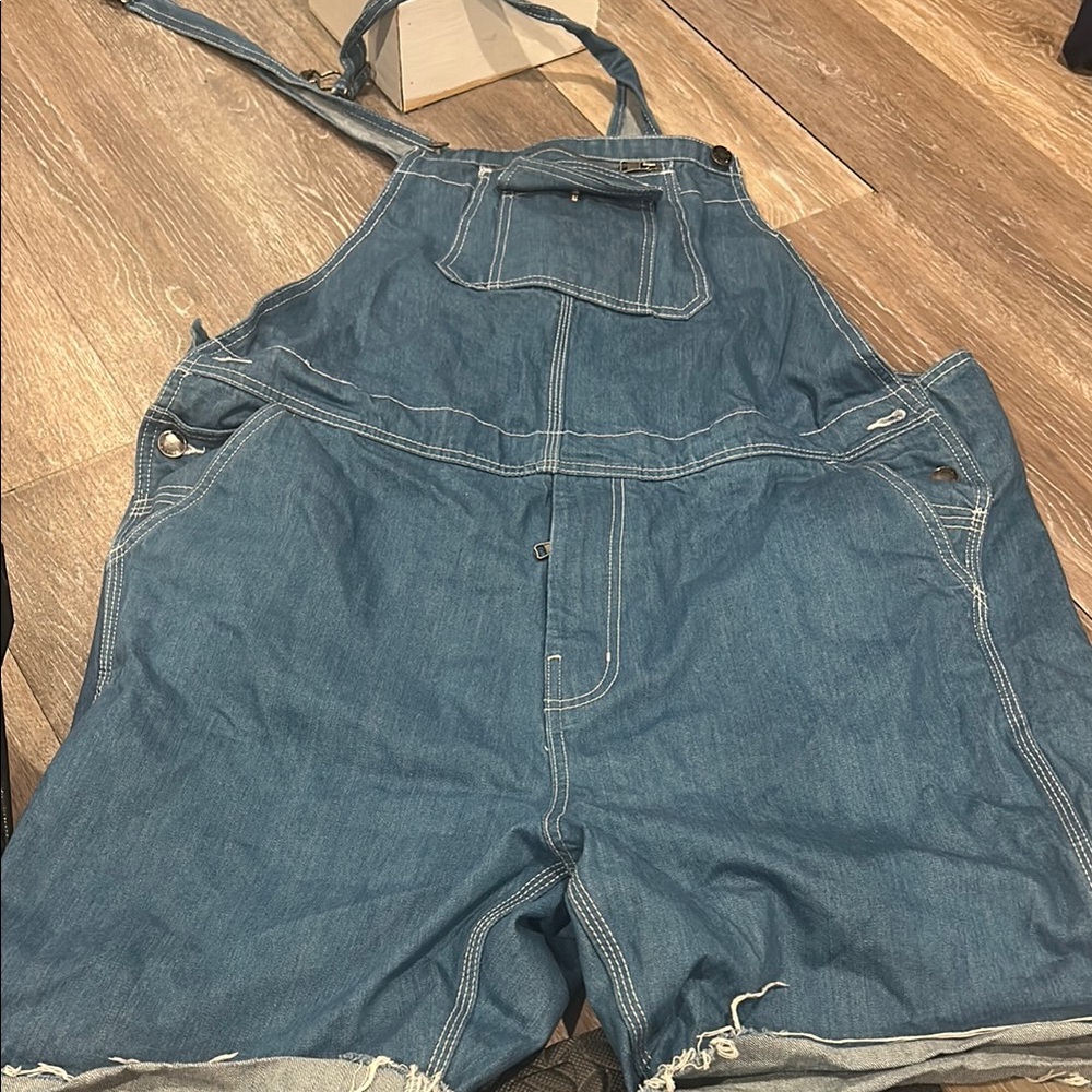 Denim Overalls